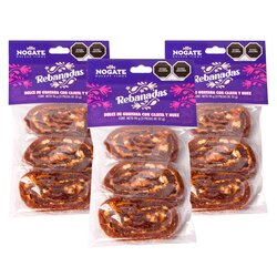 Rebanadas de Guayaba con Cajeta y Nuez - Caja con 30 paq