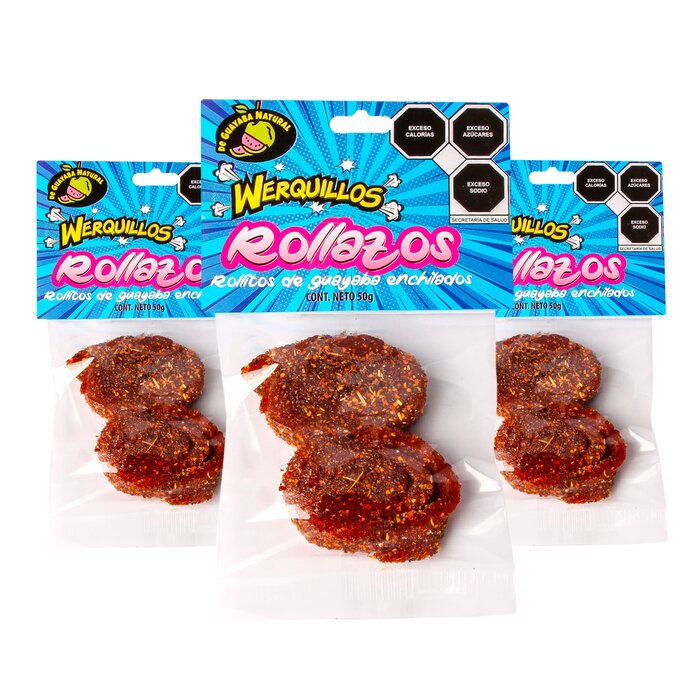 Rollazos - Caja con 12 paquetes de 50 g.
