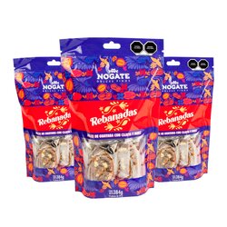 Rebanadas de Guayaba con Cajeta y Nuez - Caja con 8 bolsas pouch