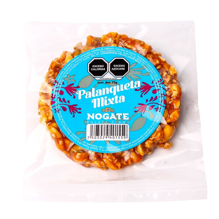 Palanqueta Mixta - Caja con 30 piezas de 75 g.