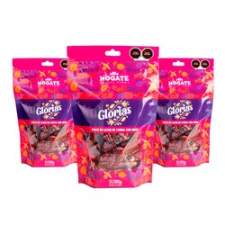 Glorias de Dulce de Leche con Nuez - Caja con 10 bolsas pouch